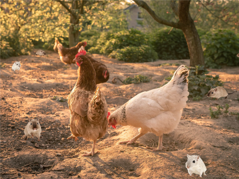 Les poules attirentelles les rats et les souris ? Poulorama tout sur les poules